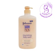 [READY STOCK] Johnson PH 5.5 Body Wash Honey 750ml