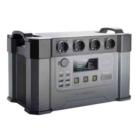 ALLPOWERS 2000W / 700W / 300W / 200W Portable Power Station Solar Generator Emergency Power Supply F