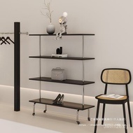 Thickened Internet Celebrity Shelf Display Rack for Women's Clothing Store with Wheels, Shoe Floor R