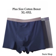 Panty Big Size For Men XL-8XL 5XL 6XL 7XL High-waist cotton Seamless briefs oversized Boxer shorts