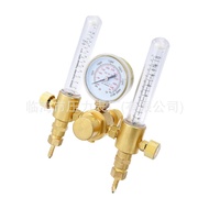 Double Tube Argon Gas Meter Double Head Double Outlet Argon Gas Pressure Reducer Double Port Double 