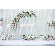 Circle wedding Arch Wedding Backdrop