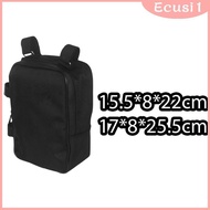 [Ecusi] Ebike Battery Hanging Bag Ebike Battery Bag Portable Strap on Easy Installation Zippered Sto