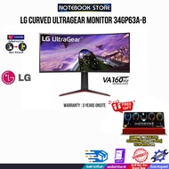 [ผ่อน 0% 10 ด.]LG CURVED ULTRAGEAR MONITOR 34GP63A-B(VA/160Hz)ประกัน 3 YEARS+ONSITE