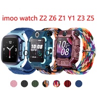 New For imoo Watch Phone Z6 Z2 Z1 Y1 Z3 Z5 Strap Nylon Kids Smart Watch Bracelet Adjustable Band for Boy Girl