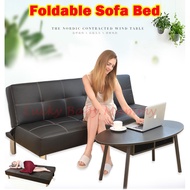 Modern Metal Foldable Sofa Bed With Mattress★ Bedroom Portable Single Bed Frame/bed