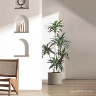 Floor-standing Indoor Velvet Plants Large Fake Green Plants Simulation Living Room Bionic Bonsai Sof