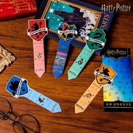 5Pcs /1Set Magic Starlight Bookmarks Paper, Colorful Simple Design Hogwards College Gryffindor Slyth