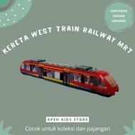 Diecast Toy Train West Train MRT