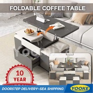 YOOK YOOK [SG☆SALES]3-1 In 1 Adjustable Coffee Table / Home Dining Table Chair / Foldable Side Table