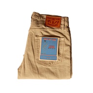 PMD & CO - WORK PANTS - 14oz - Selvedge Accent Denim - Khaki