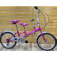 20" GAINWAY MOTHER &amp; SON FOLDABLE 20"INCH BASIKAL LIPAT-GEAR-FOLDING BIKE-IBU &amp; ANAK