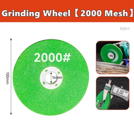 Batu Gerinda Tebal 6 mm Mata Gerinda Poles Asah 800# 1000# 1200# 2000# untuk Mesin Gerinda Tangan