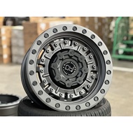 NEW 17X9.5J Black Rhino Abrams Rim (set of 5) 5X127 for Jeep Wrangler Sahara Rubicon