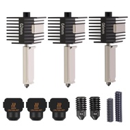 A1/A1 mini Hotend 3D Printer Nozzle Silicone Brush Upgrade 0.2/0.4/0.6MM Hardened Steel Nozzle Hot E