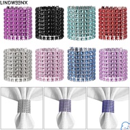 LINDW99NX 10pcs Napkin Rings Party Supplies Party Supplies Kitchen Gadgets Towel Holder