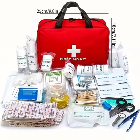 Multi-purpose Emergency Medical Supplies Portable Medical Kit for Outdoor Hunting, Hiking, Camping,
