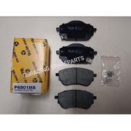 PROTON IRIZ / PERSONA VVT 2019' / SAGA VVT 2019' FRONT DISC PAD BRAKE PAD (YUSIN)