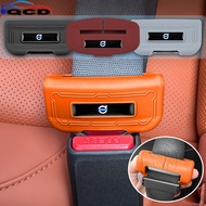 Volvo Car Seat Belt Buckle Protector Soft Silicone Anti-Collision Automotive Interior Accessories Fo