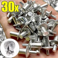 30Pcs M5 7/9/11mm Tapping Piercing Fasteners - Aluminum Alloy Core Screws - For Cabinet, Gypsum Boar