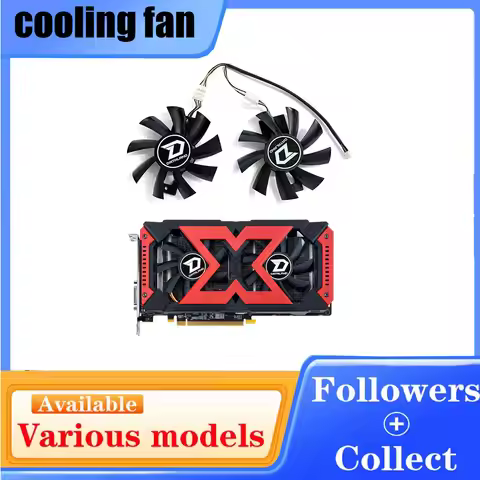 Brand new 85MM 4PIN GA92B2U RX580 570 GPU fan for DATALAND Radeon RX 570 580 560XT 2048SP 4GB X seri