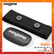 MURAH Magene H303 HRM Heart Rate Dual Mode ANT+ Bluetooth 4.2 Heart Rate Sensor Monitor Bryton IGPSP