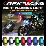 Lampu Strobo Mobil Sepeda Motor LED RGB Lampu LED Kedip Pesawat RGB lampu senja strobo emergency mob