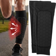 [BR] 2/1Pcs Honeycomb Sport Sock Cover - Anti-collision - Shock Absorbing - Sports Leg Protector Soc