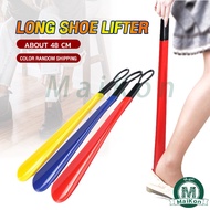 Professional long Shoe Lifter 48cm Shoe Horns Plastic Shoe Horn Spoon Shape Shoe horn