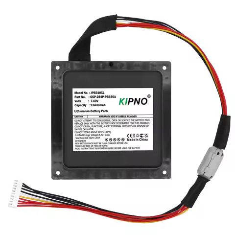 KIPNO Speaker Battery 13400mAh GSP-2S4P-PB350A GSP-2S4P-PB350B for JBL PartyBox 310