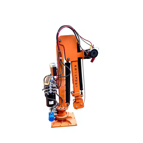 12V24V elevator vehicle mounted crane 500kg 1T 2T full hydraulic vehicle mounted remote control elec