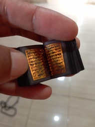 kitab stambul tinta mas kertas hitam