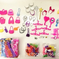 heels budak perempuan kasut tinggi budak perempuan 70PCS Doll 10 Pieces Short Skirt 20 High Heels 10