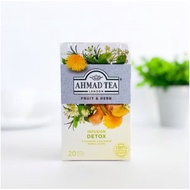Ahmad Tea London Natural Benefits DETOX Blend HE ALU 20X20G