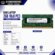 RAM Laptop 2GB 1Rx8 PC3 DDR3 1.5V RemovedOriginal for Laptops