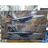 Hasegawa SP365 1/72 FA18 E/F super hornet USS Nimitz CVW