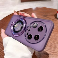 Cho Xiaomi 15 Ultra 14 5G 4G 2025 trường hợp nhẫn trong suốt Magnetic chủ vỏ cho mi 15 Ultra 14Ultra