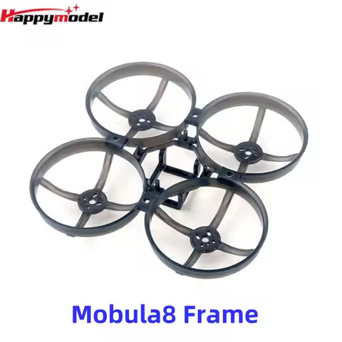 HappyModel Mobula8 85mm Brushless FPV Frame for 0603 0703 0802 0805 1102 1103 Brushless Motor FPV Ti