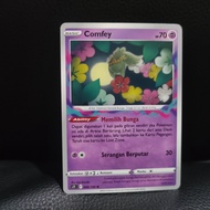 pokemon tcg indonesia comfey memilih bunga meta lost zone