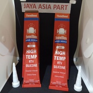 MERAH Threebond RTV 75gr No.2 Red Red/Red Silicone Glue Silicone Gasket Treebon/3bond No.2 Hi-Temp