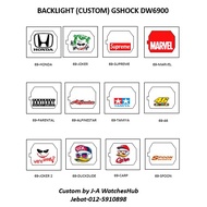 BACKLIGHT (CUSTOM) GSHOCK DW6900