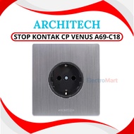 Architech Venus A69-C18 Stainless Steel CP Electrical Plug Socket - Architech Venus A69-C18 VENUS St