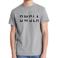 Baju-T Owsla Text T-Shirt DJ EDM Clubbing Muzik Disk Jockey DJ Streetwear