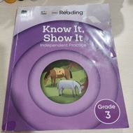 Hmh into reading know it show it independent practice 3 preloved