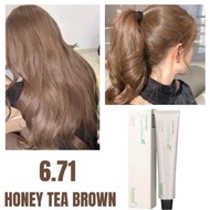 Bremod Hair Color 6.71 Honey Tea Brown hair Dye