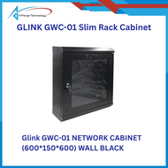 Glink GWC-01 NETWORK CABINET (60x15x60 cm) WALL BLACK