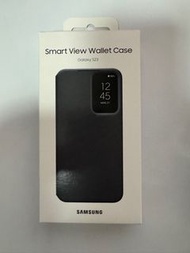 Samsung Smart View Wallet Case - Galaxy S23 (Black)