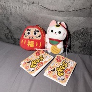 全新 日本正版 Amuse 招財貓 達摩 Puchimaru DX Daruma 吊飾 公仔 Amufun 毛公仔 鎖匙扣 掛飾 送禮 禮物 情人禮 週年禮物 生日禮物 男朋友 女朋友 掛件 掛飾 景