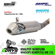 NORIFUMI WHOOPS EXHAUST WR155 COMPETITION