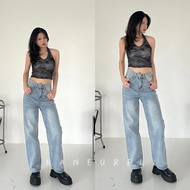 Wgy Jeans - Women's Baggy Jeans Korean Looks Basic Baggy Jeans XS - XXL